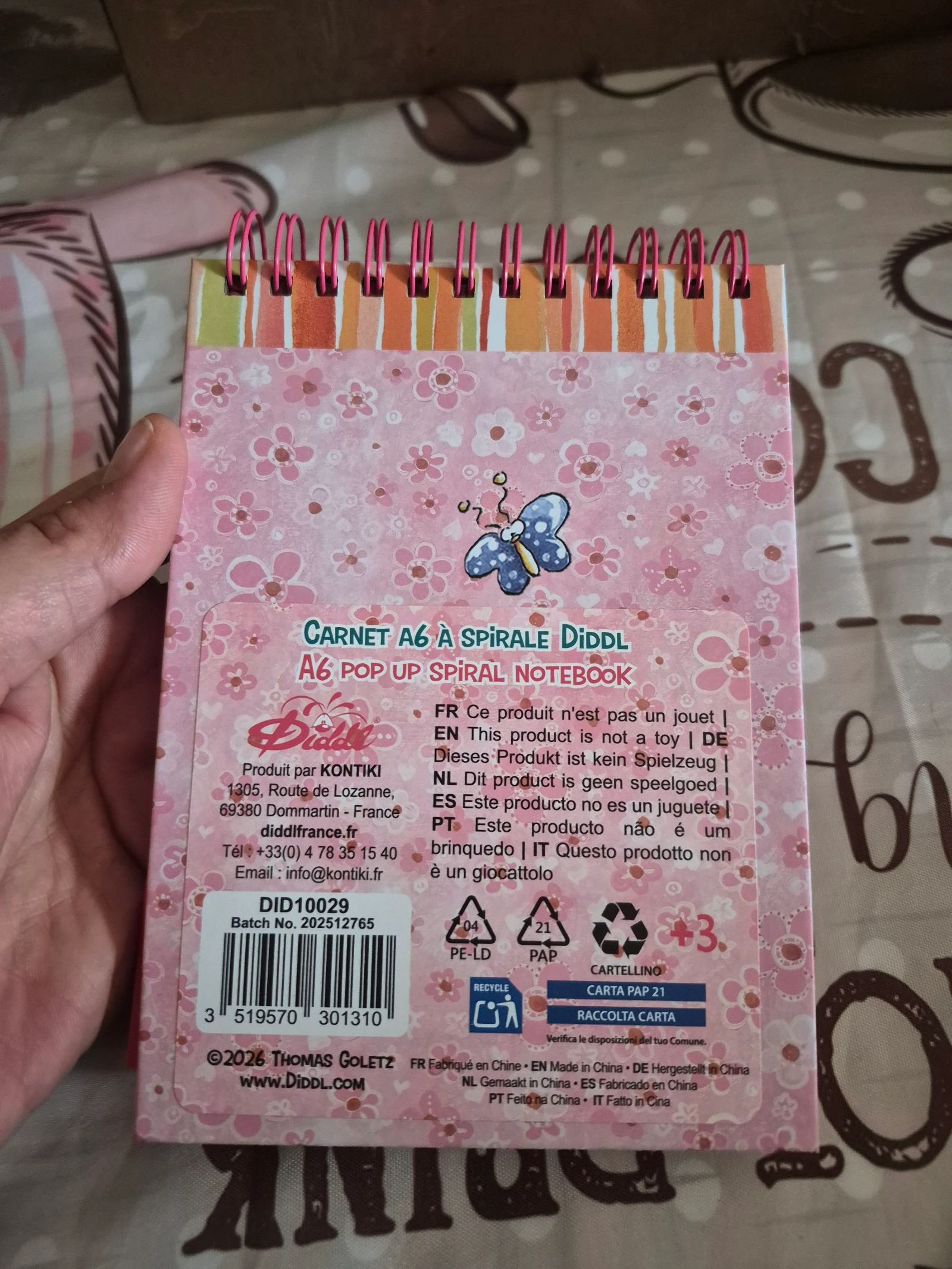 Bloc de notas diddl diddlina verano – photo 2
